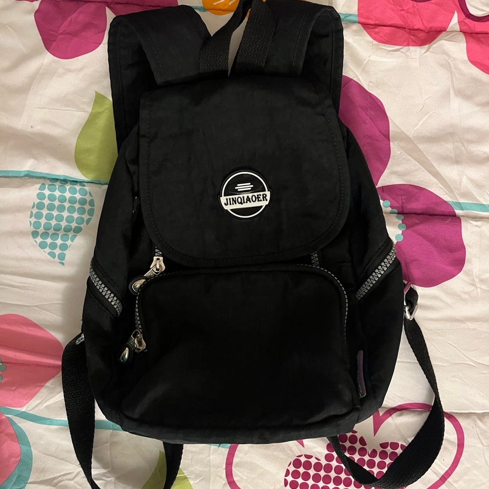 Black Mini Backpack